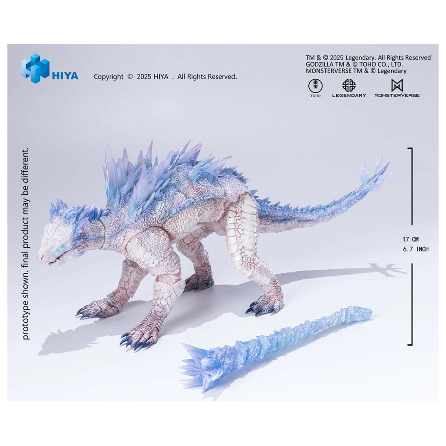 Godzilla x Kong The New Empire Exquisite Basic Akcijska figura Frost Bite Blast Shimo 17 cm fotografija izdelka