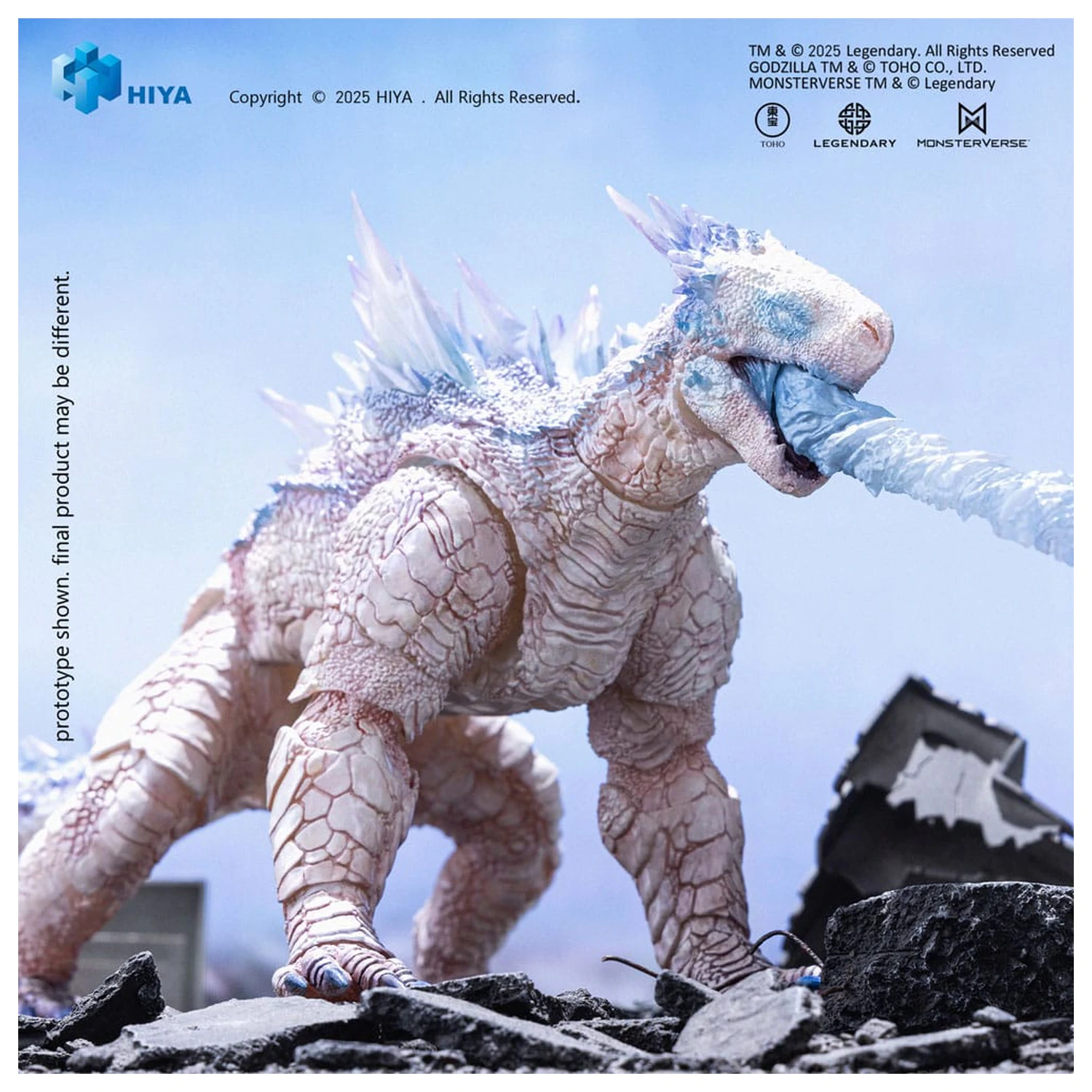 Godzilla x Kong The New Empire Exquisite Basic Akcijska figura Frost Bite Blast Shimo 17 cm fotografija izdelka
