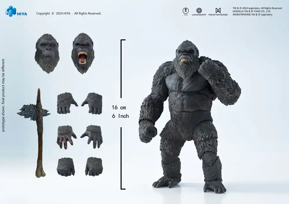 Godzilla x Kong: The New Empire Exquisite Osnovna akcijska figura Kong 16 cm fotografija izdelka