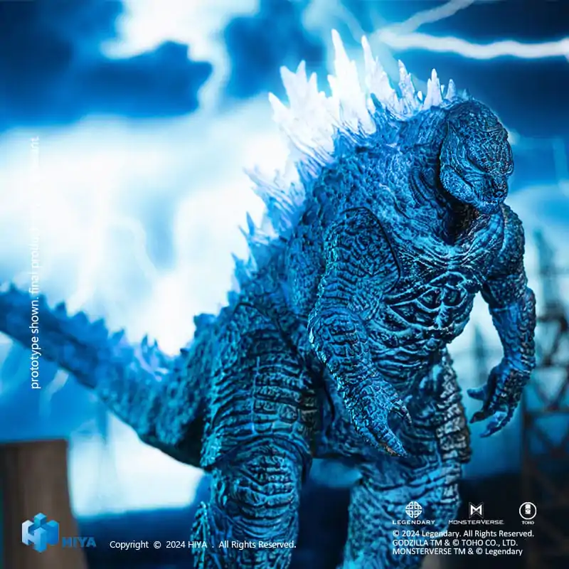 Godzilla x Kong: The New Empire Exquisite Basic akcijska figura Energized Godzilla 18 cm fotografija izdelka