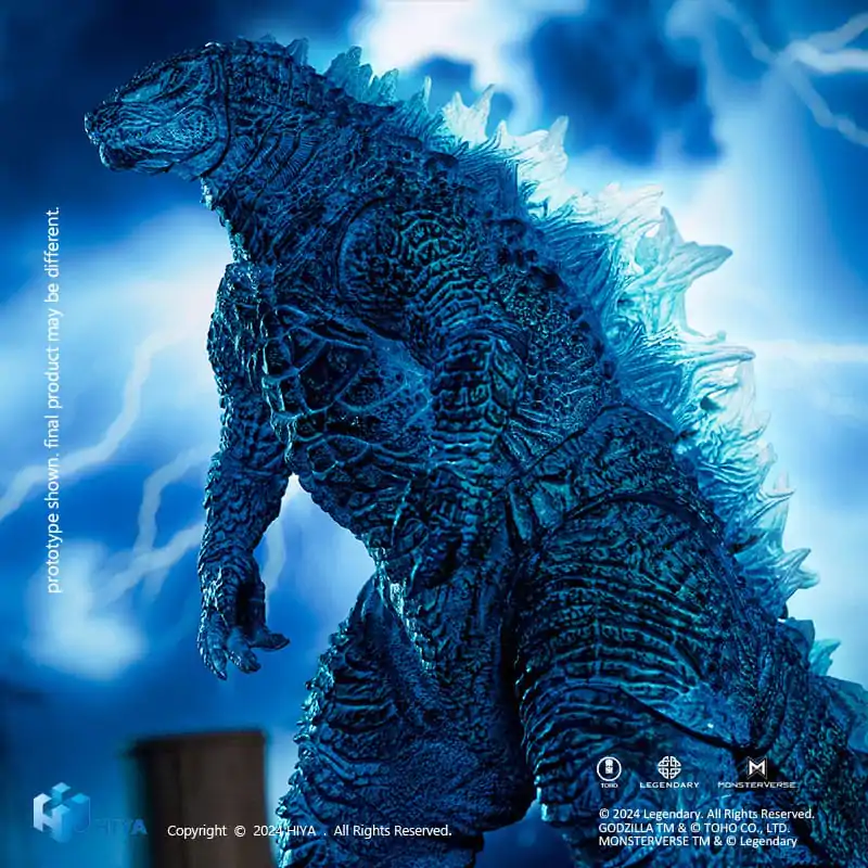 Godzilla x Kong: The New Empire Exquisite Basic akcijska figura Energized Godzilla 18 cm fotografija izdelka