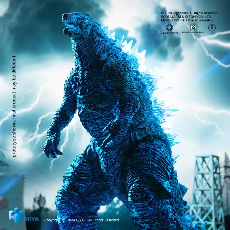 Godzilla x Kong: The New Empire Exquisite Basic akcijska figura Energized Godzilla 18 cm fotografija izdelka