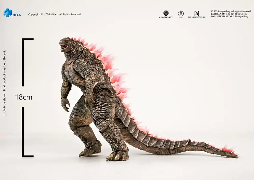Godzilla x Kong: The New Empire Exquisite Basic akcijska figura Godzilla Evolved Ver. 18 cm fotografija izdelka