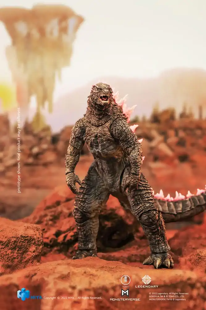 Godzilla x Kong: The New Empire Exquisite Basic akcijska figura Godzilla Evolved Ver. 18 cm fotografija izdelka