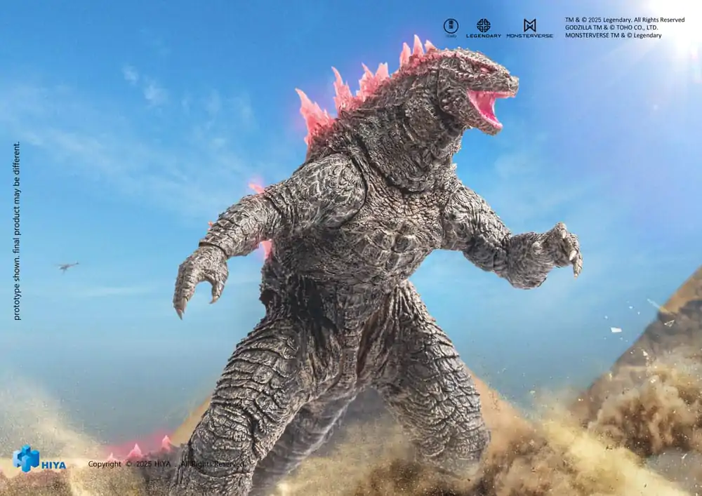 Godzilla x Kong The New Empire Izvrstna Osnovna Akcijska Figura Heat Ray Godzilla Evolved Ver. 18 cm fotografija izdelka