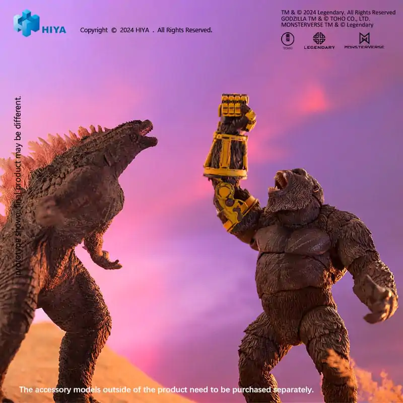 Godzilla x Kong: The New Empire Exquisite Basic akcijska figura Kong B.E.A.S.T. Glove Ver. 16 cm fotografija izdelka