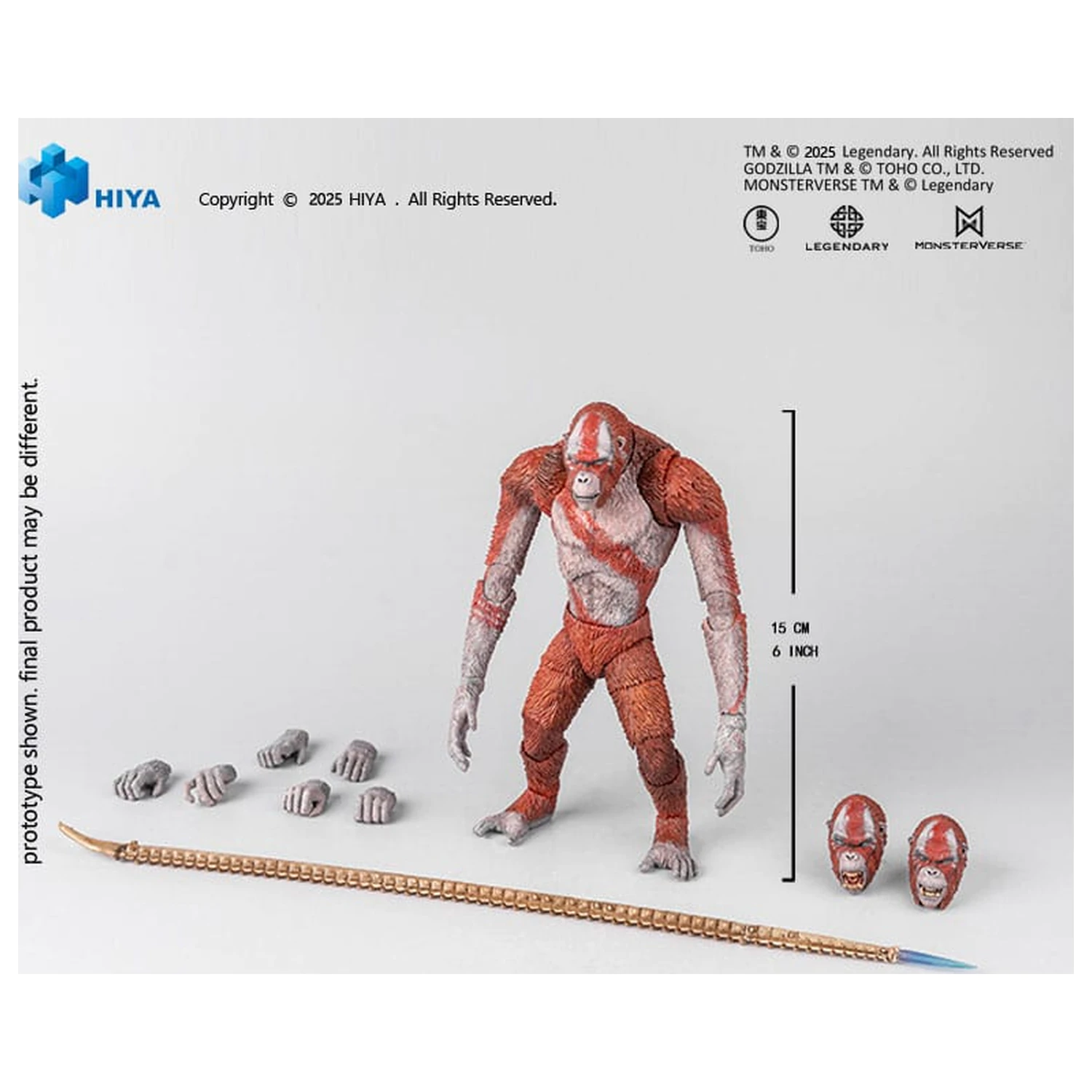 Godzilla x Kong The New Empire Izvrstna Osnovna Akcijska Figura Skar King 15 cm fotografija izdelka