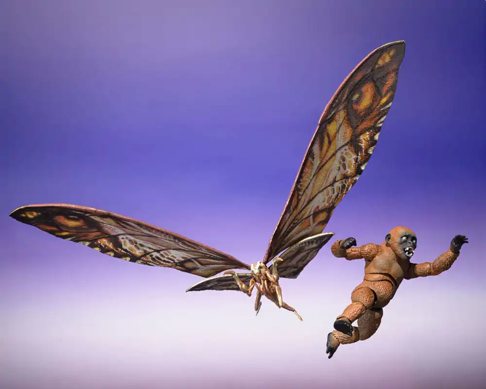 Godzilla x Kong: The New Empire S.H. Monster Arts akcijske figure, 2-pack Suko & Mothra fotografija izdelka