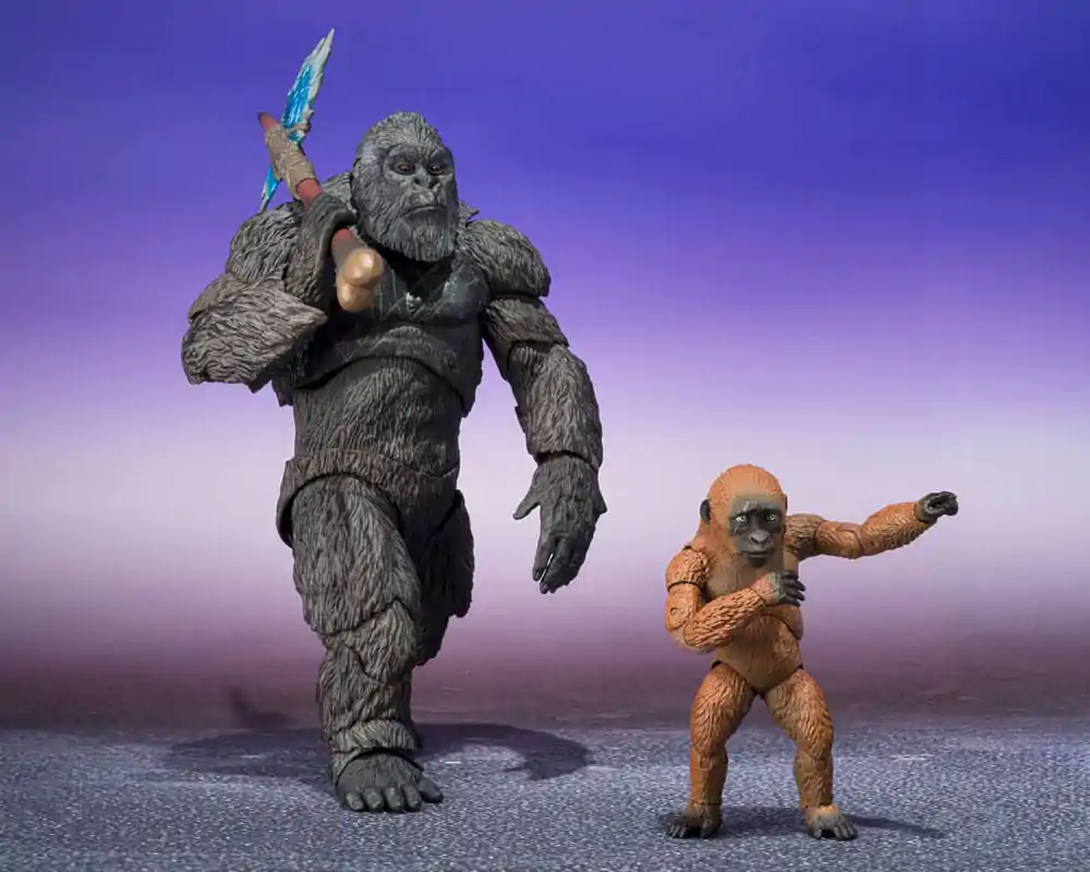 Godzilla x Kong: The New Empire S.H. Monster Arts akcijske figure, 2-pack Suko & Mothra fotografija izdelka