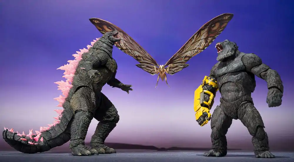 Godzilla x Kong: The New Empire S.H. Monster Arts akcijske figure, 2-pack Suko & Mothra fotografija izdelka