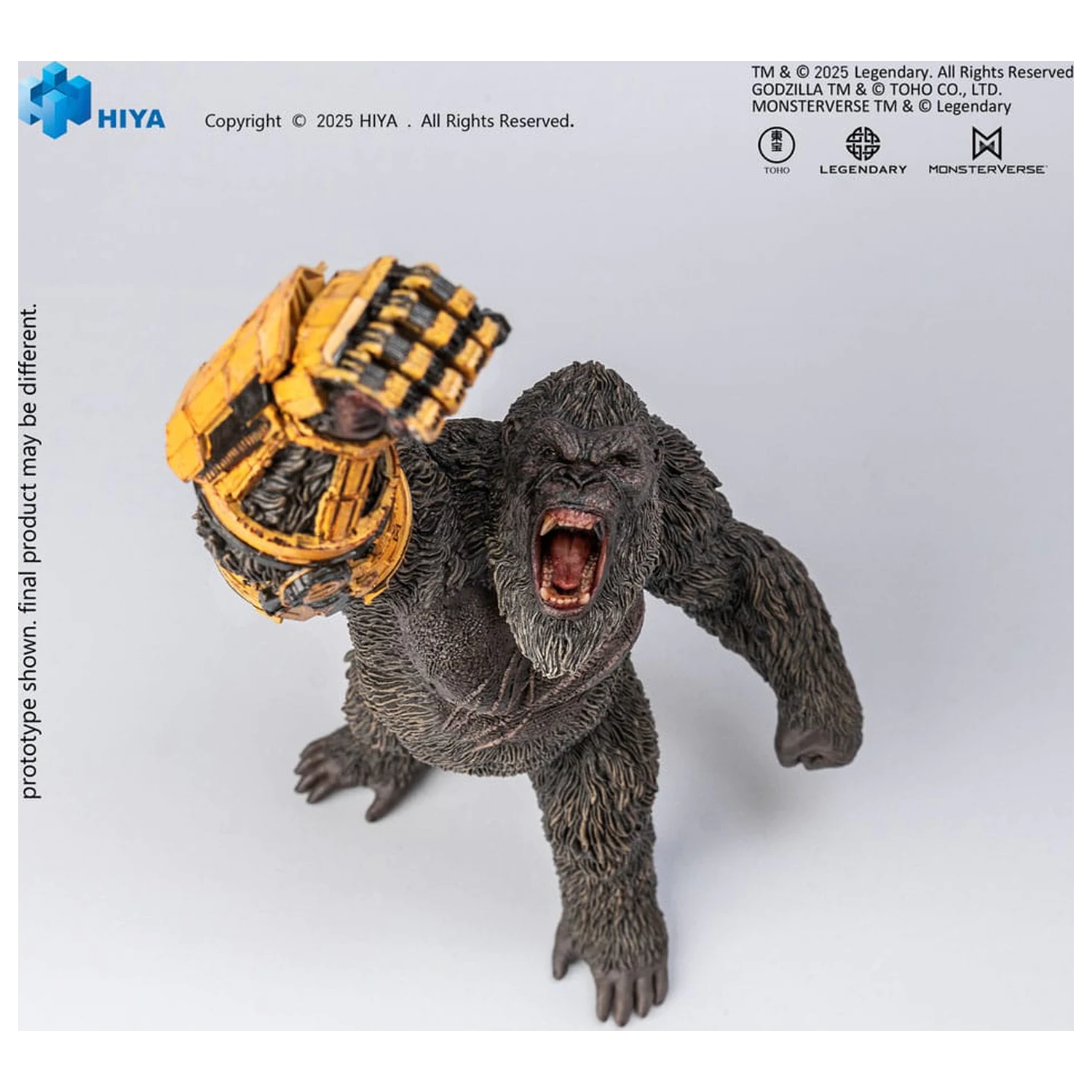 Godzilla x Kong The New Empire Stylist Series PVC Kip Kong B.E.A.S.T. Glove Version 22 cm fotografija izdelka