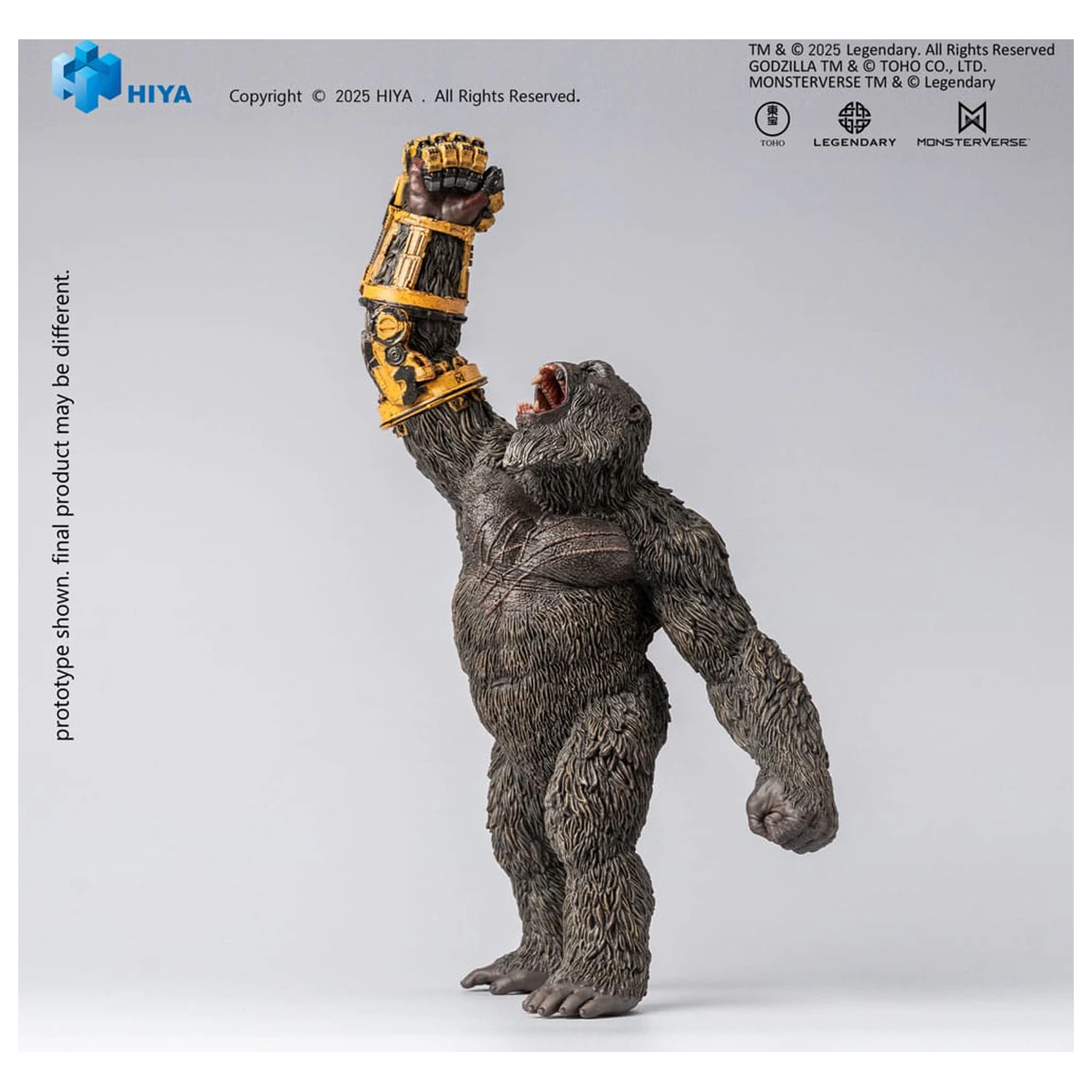 Godzilla x Kong The New Empire Stylist Series PVC Kip Kong B.E.A.S.T. Glove Version 22 cm fotografija izdelka