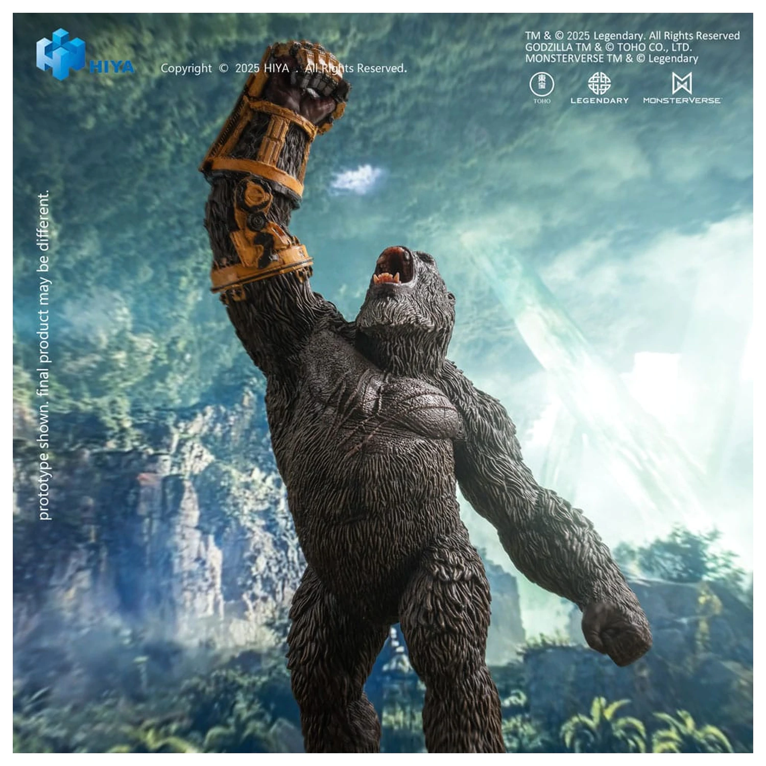 Godzilla x Kong The New Empire Stylist Series PVC Kip Kong B.E.A.S.T. Glove Version 22 cm fotografija izdelka