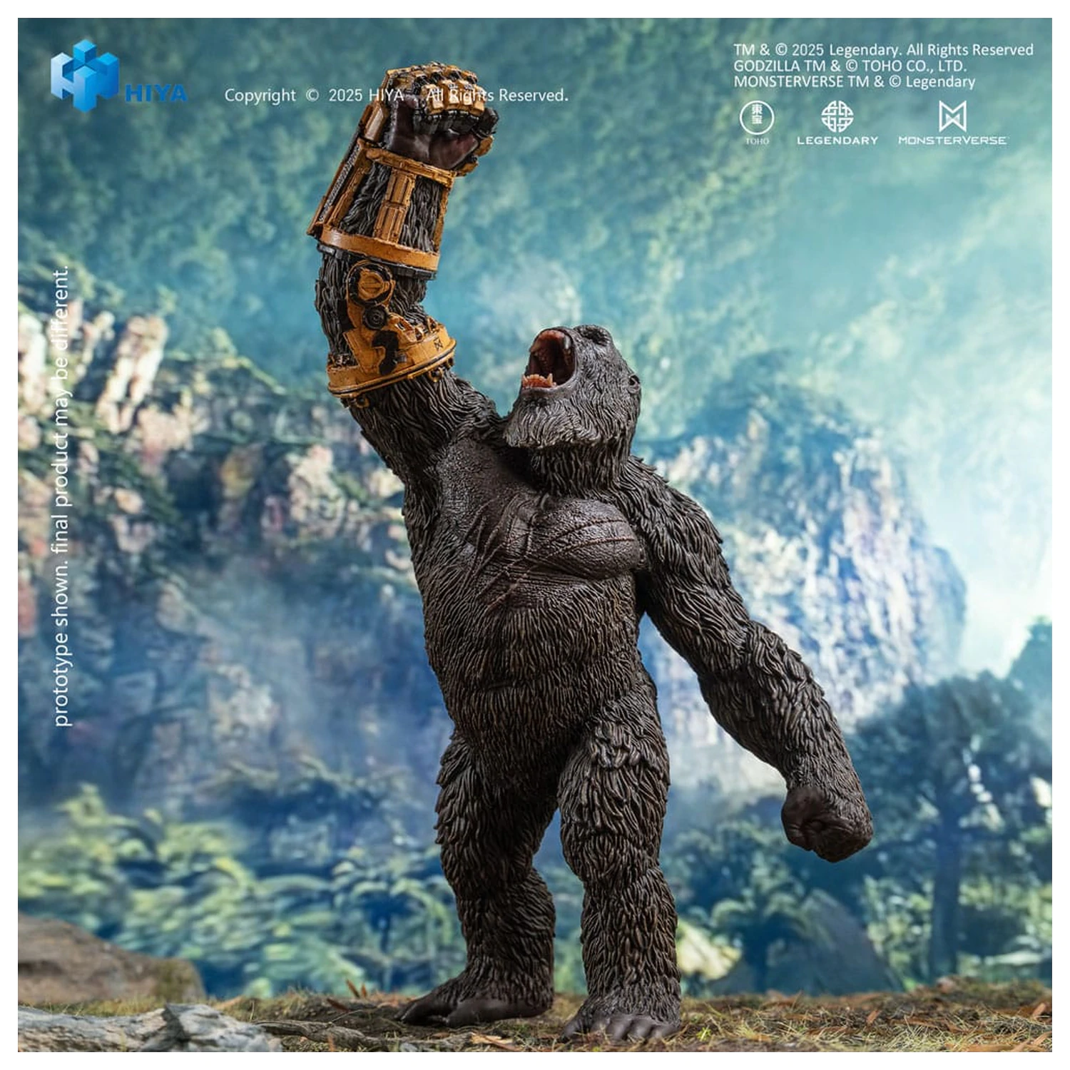 Godzilla x Kong The New Empire Stylist Series PVC Kip Kong B.E.A.S.T. Glove Version 22 cm fotografija izdelka