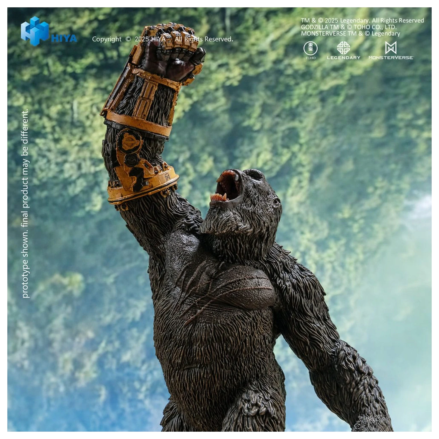 Godzilla x Kong The New Empire Stylist Series PVC Kip Kong B.E.A.S.T. Glove Version 22 cm fotografija izdelka