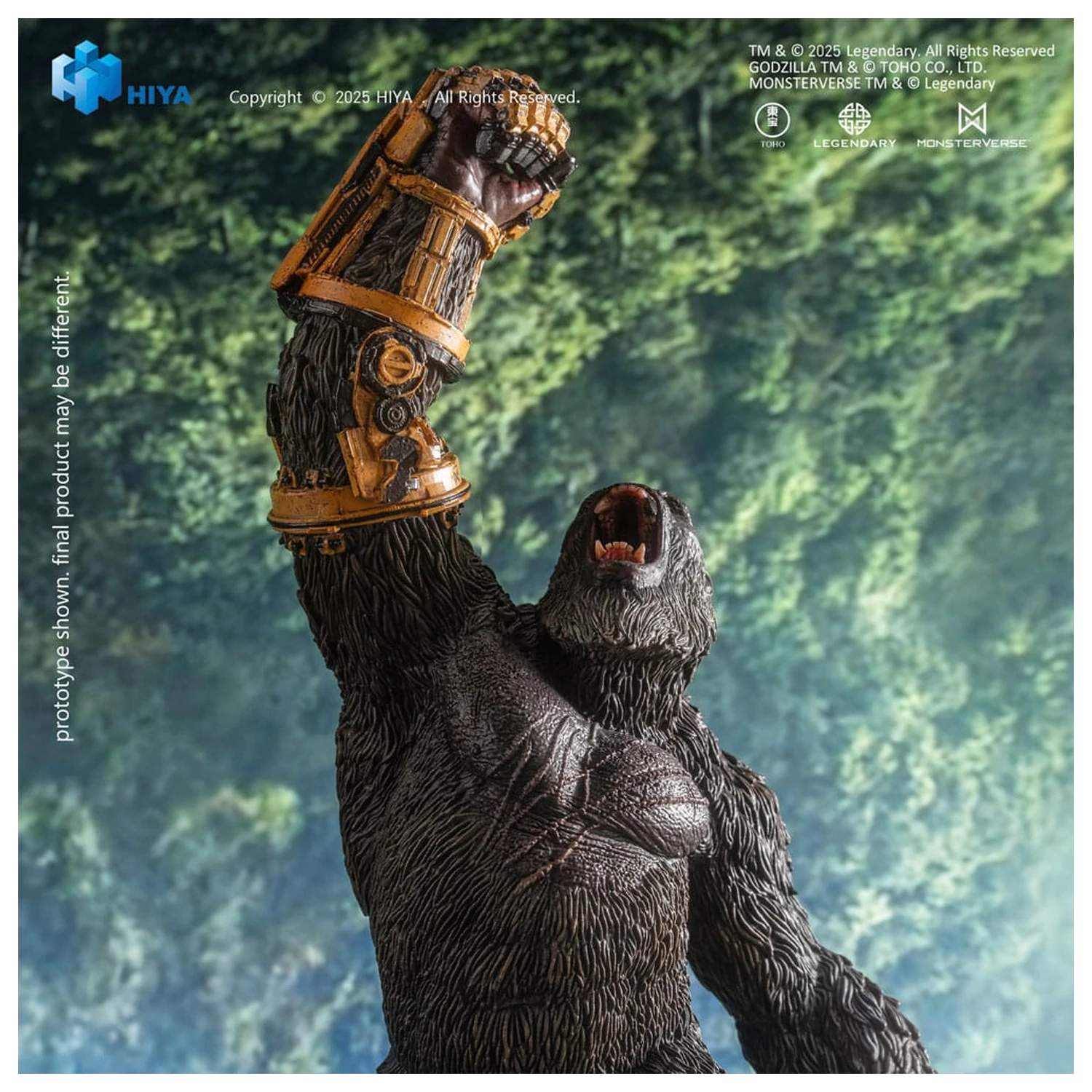 Godzilla x Kong The New Empire Stylist Series PVC Kip Kong B.E.A.S.T. Glove Version 22 cm fotografija izdelka