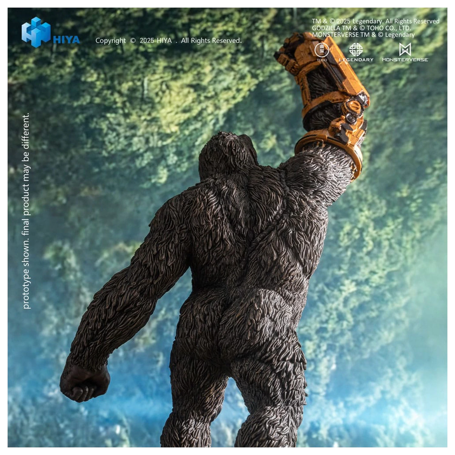 Godzilla x Kong The New Empire Stylist Series PVC Kip Kong B.E.A.S.T. Glove Version 22 cm fotografija izdelka