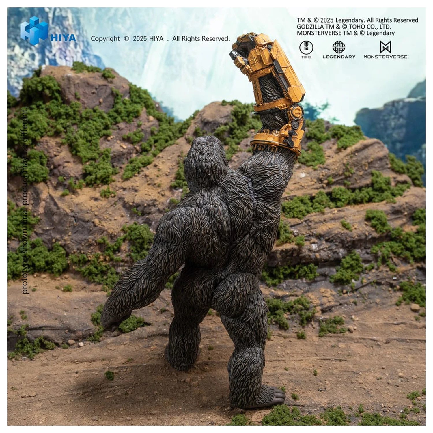 Godzilla x Kong The New Empire Stylist Series PVC Kip Kong B.E.A.S.T. Glove Version 22 cm fotografija izdelka