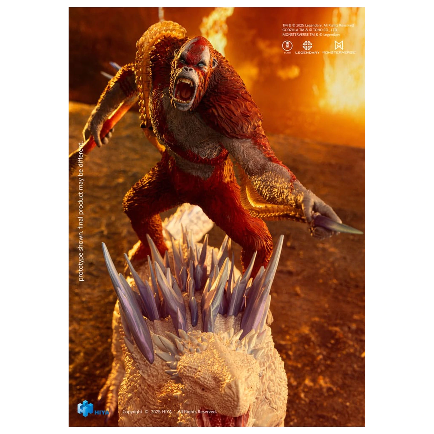 Godzilla x Kong The New Empire Stylist Series PVC Kip Skar King 15 cm fotografija izdelka