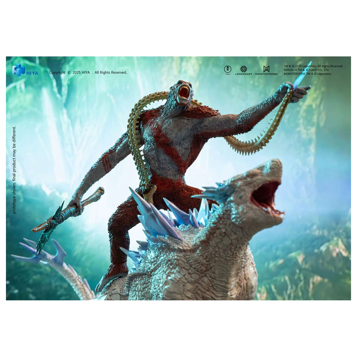 Godzilla x Kong The New Empire Stylist Series PVC Kip Skar King 15 cm fotografija izdelka