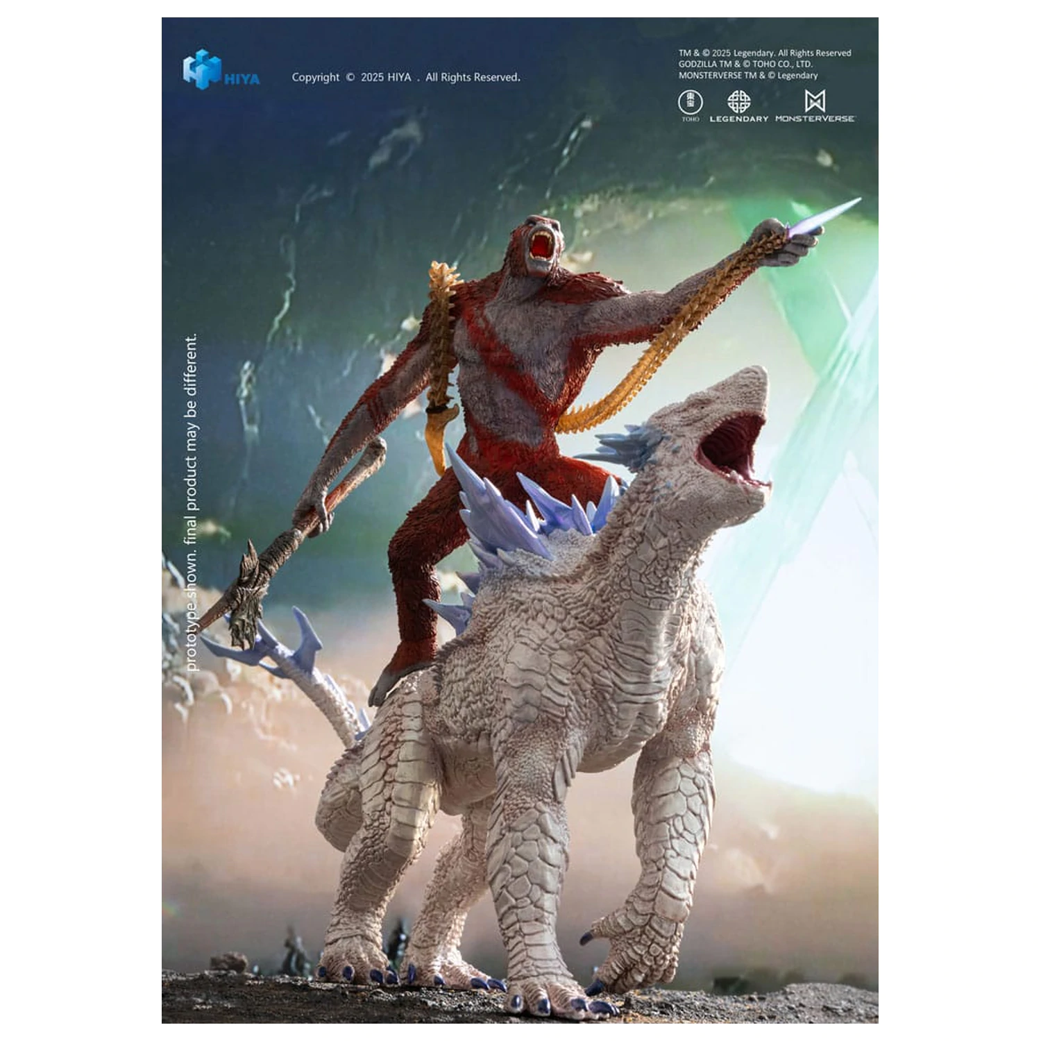 Godzilla x Kong The New Empire Stylist Series PVC Kip Skar King 15 cm fotografija izdelka