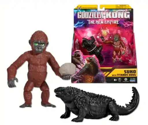 Godzilla x Kong: The New Empire - Suko z akcijsko figuro Titanus Doug 15 cm fotografija izdelka
