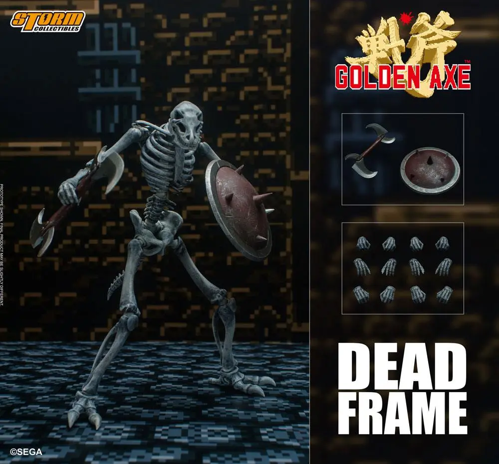 Golden Axe akcijska figura 2-Pack 1/12 Dead Frame 18 cm fotografija izdelka