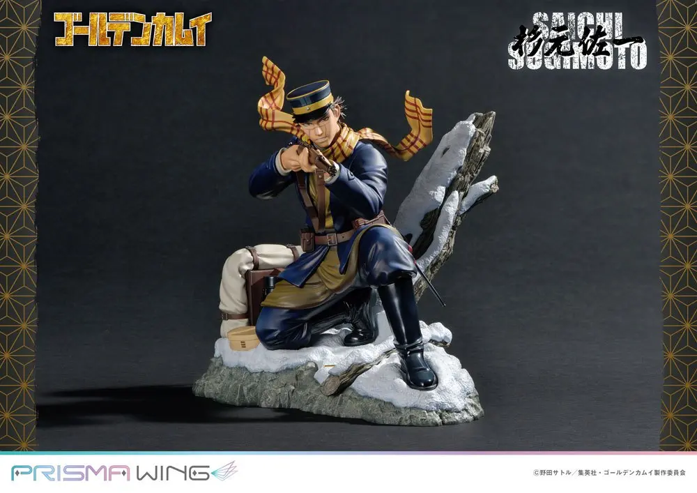 Golden Kamuy Prisma Wing PVC Kip 1/7 Saichi Sugimoto 20 cm fotografija izdelka