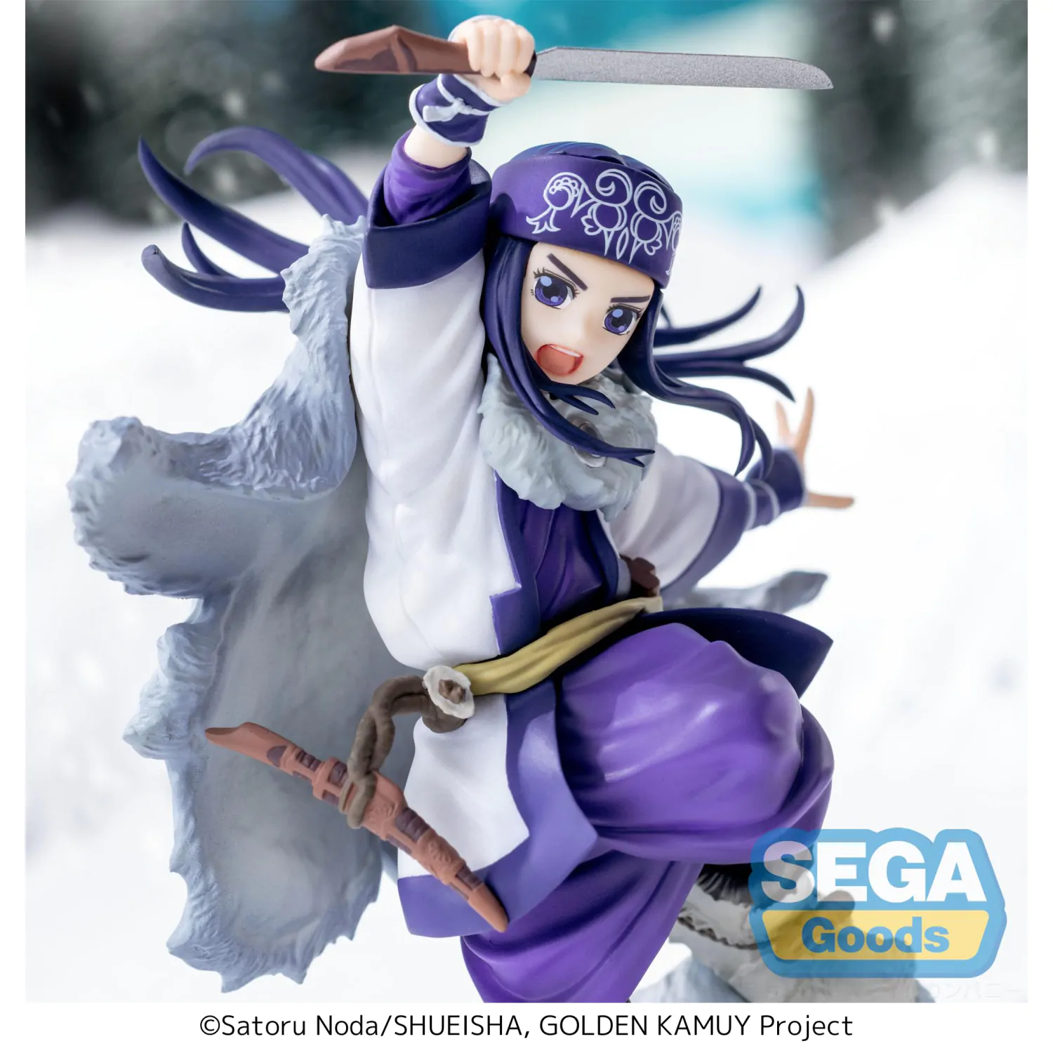 Golden Kamuy Xross Link Anime PVC kip Asirpa 11 cm fotografija izdelka