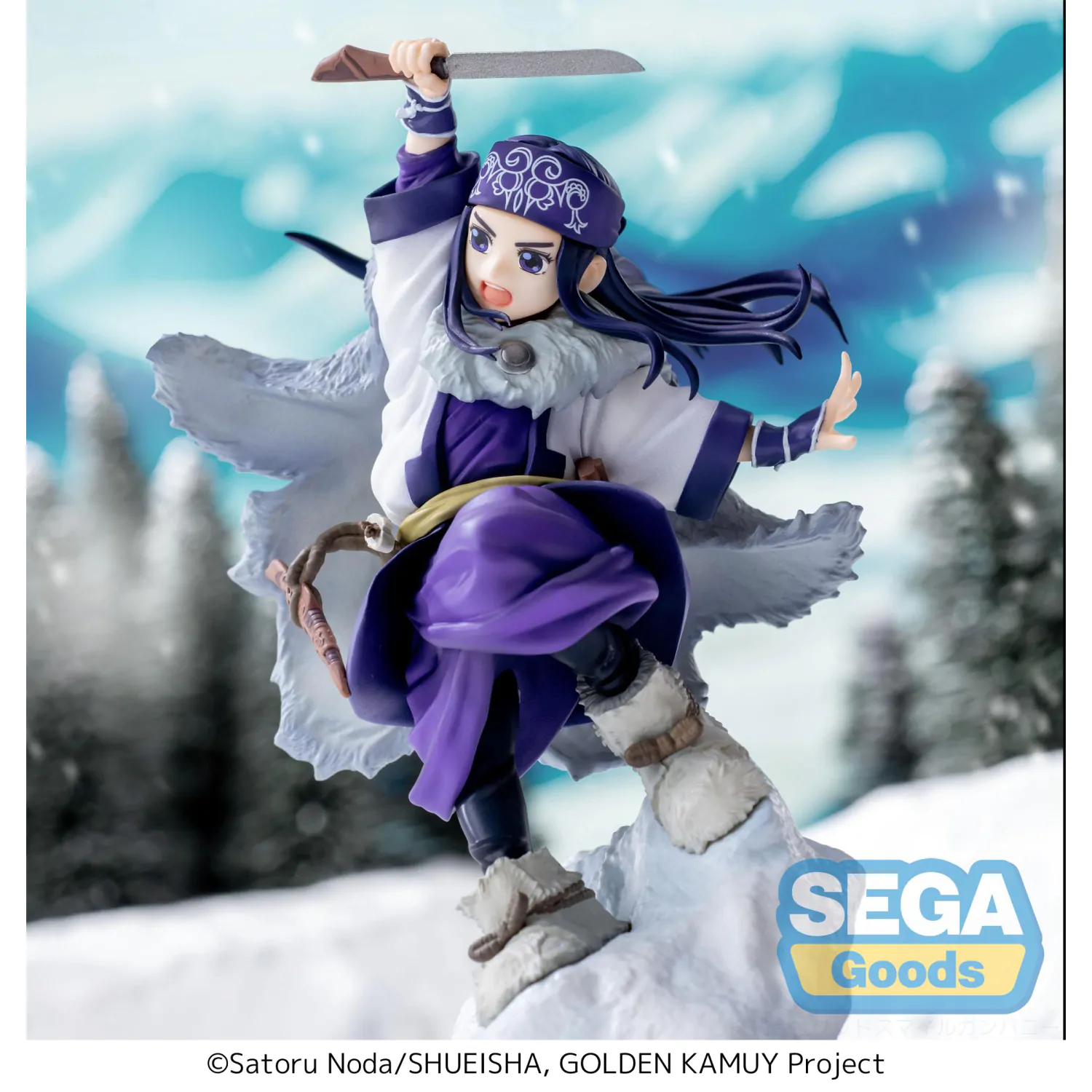 Golden Kamuy Xross Link Anime PVC kip Asirpa 11 cm fotografija izdelka