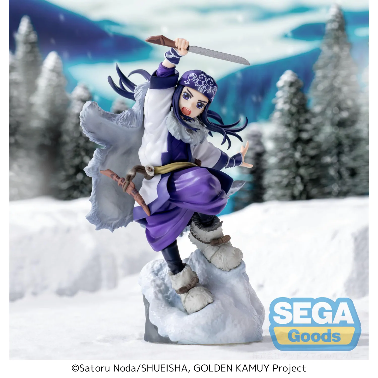 Golden Kamuy Xross Link Anime PVC kip Asirpa 11 cm fotografija izdelka