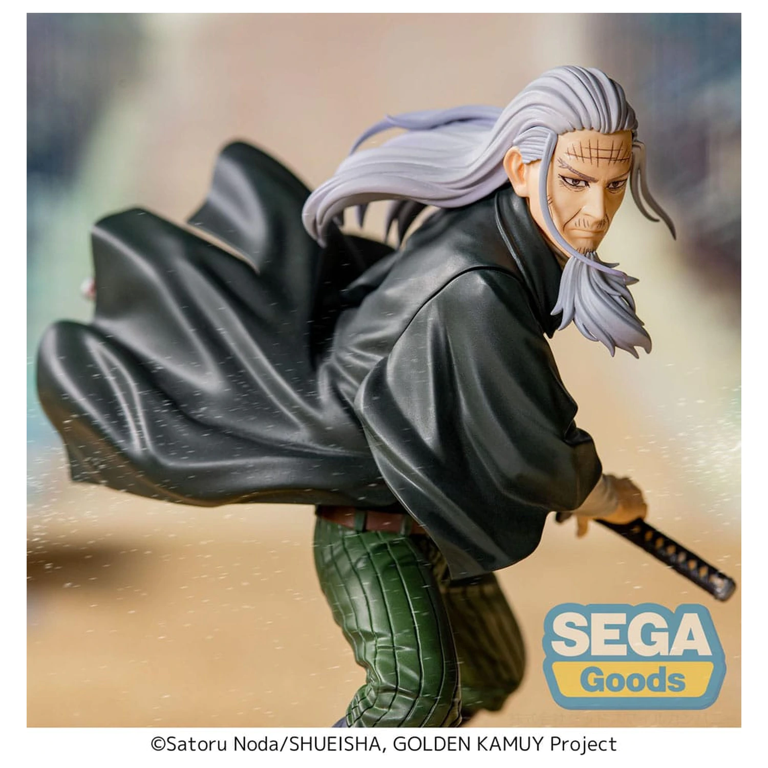 Golden Kamuy Xross Link Anime PVC kip Toshizo Hijikata 13 cm fotografija izdelka