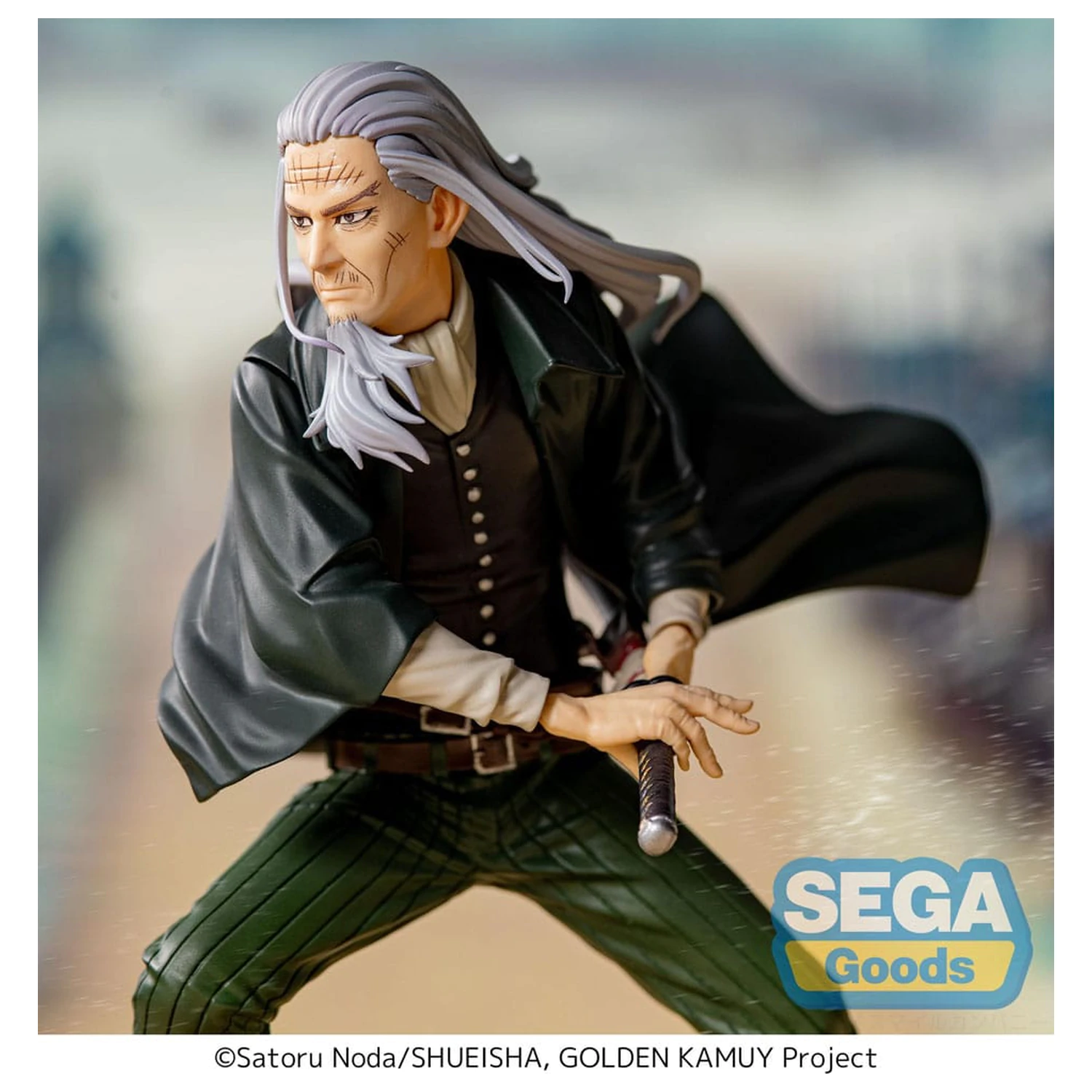 Golden Kamuy Xross Link Anime PVC kip Toshizo Hijikata 13 cm fotografija izdelka