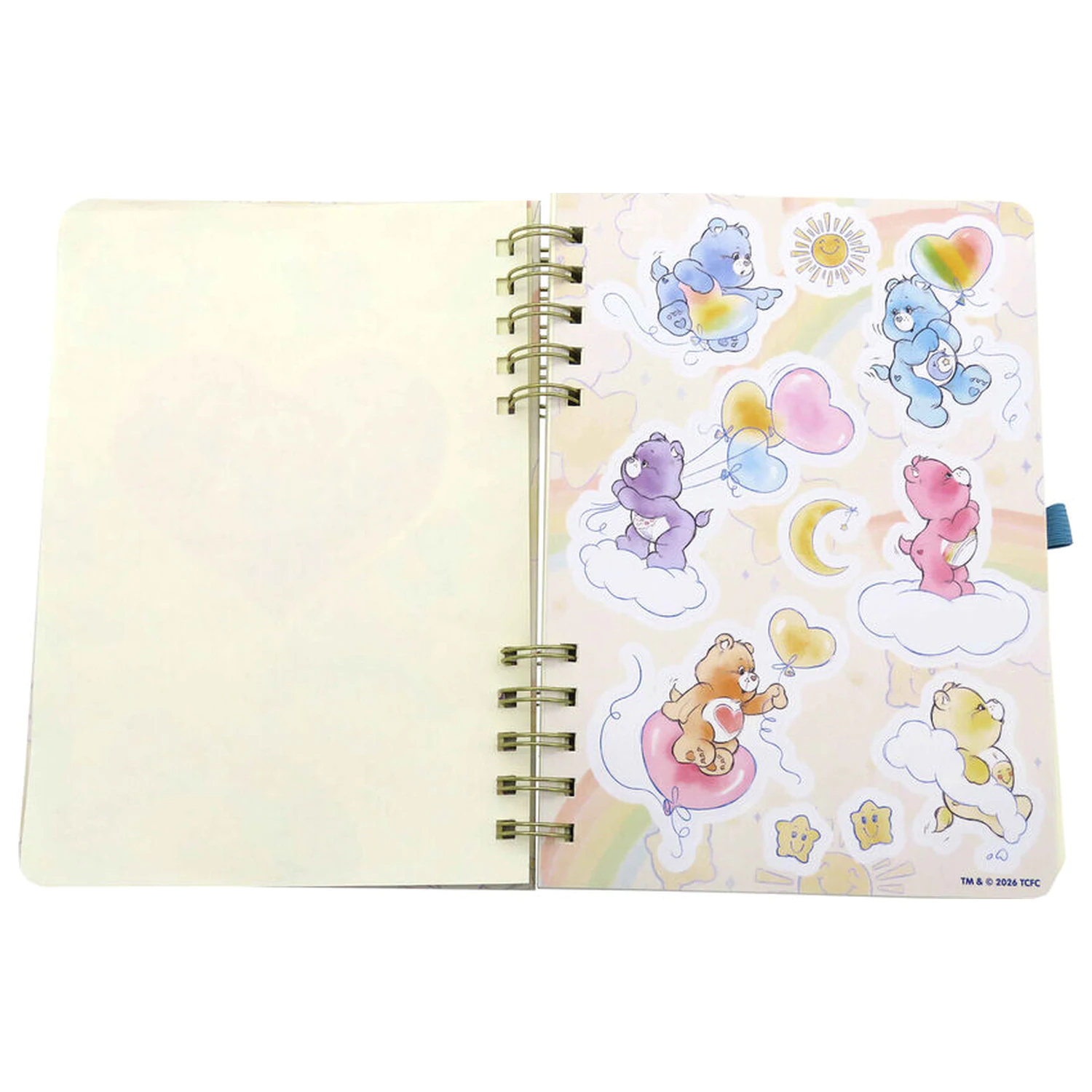 Care Bears A5 zvezek + kemični svinčnik in nalepke fotografija izdelka