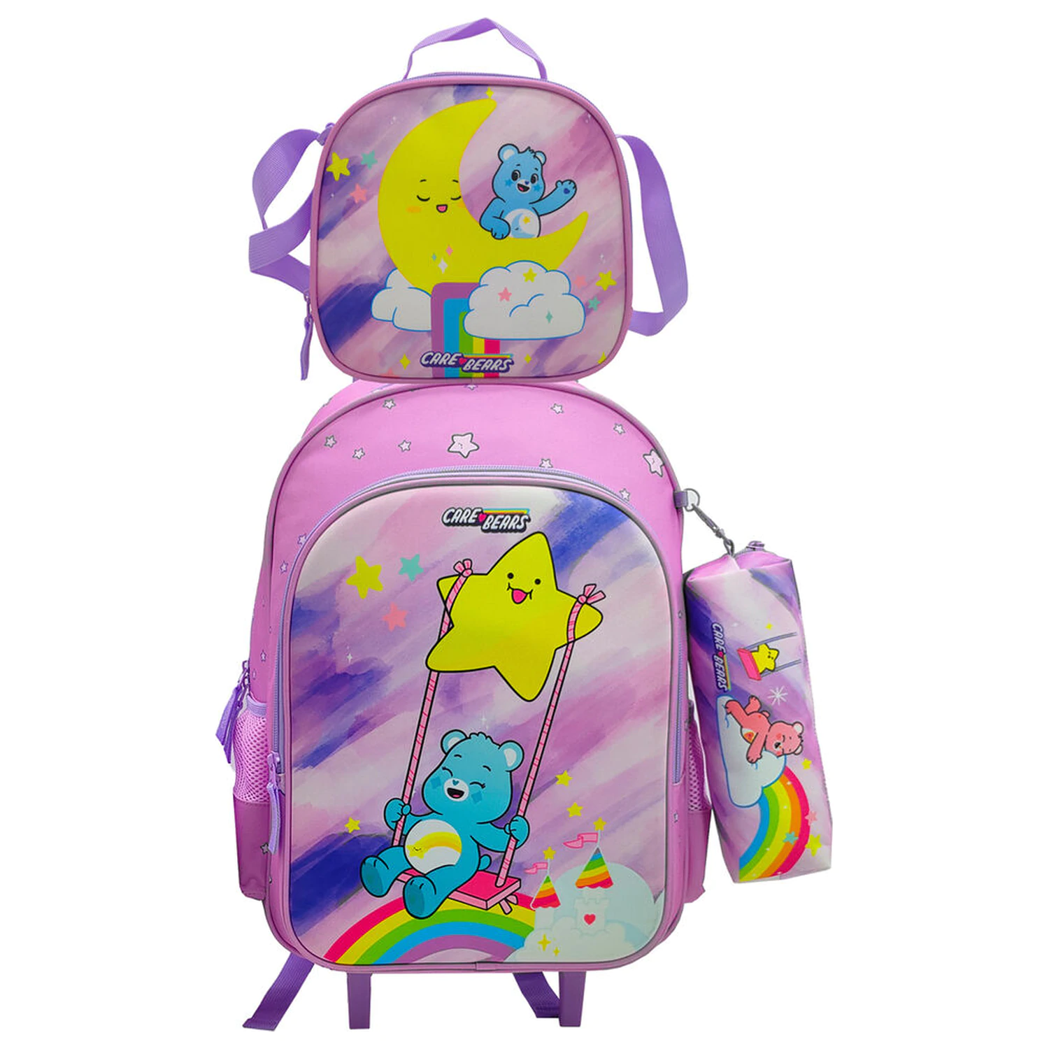 Care Bears komplet voziček + peresnica + torba za kosilo fotografija izdelka