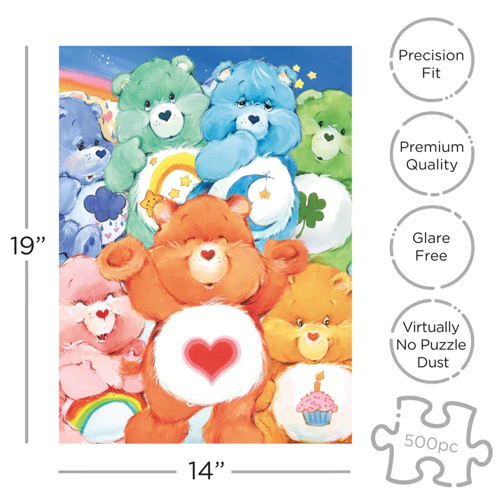 THE CARE BEARS Puzzle (500 kosov) fotografija izdelka