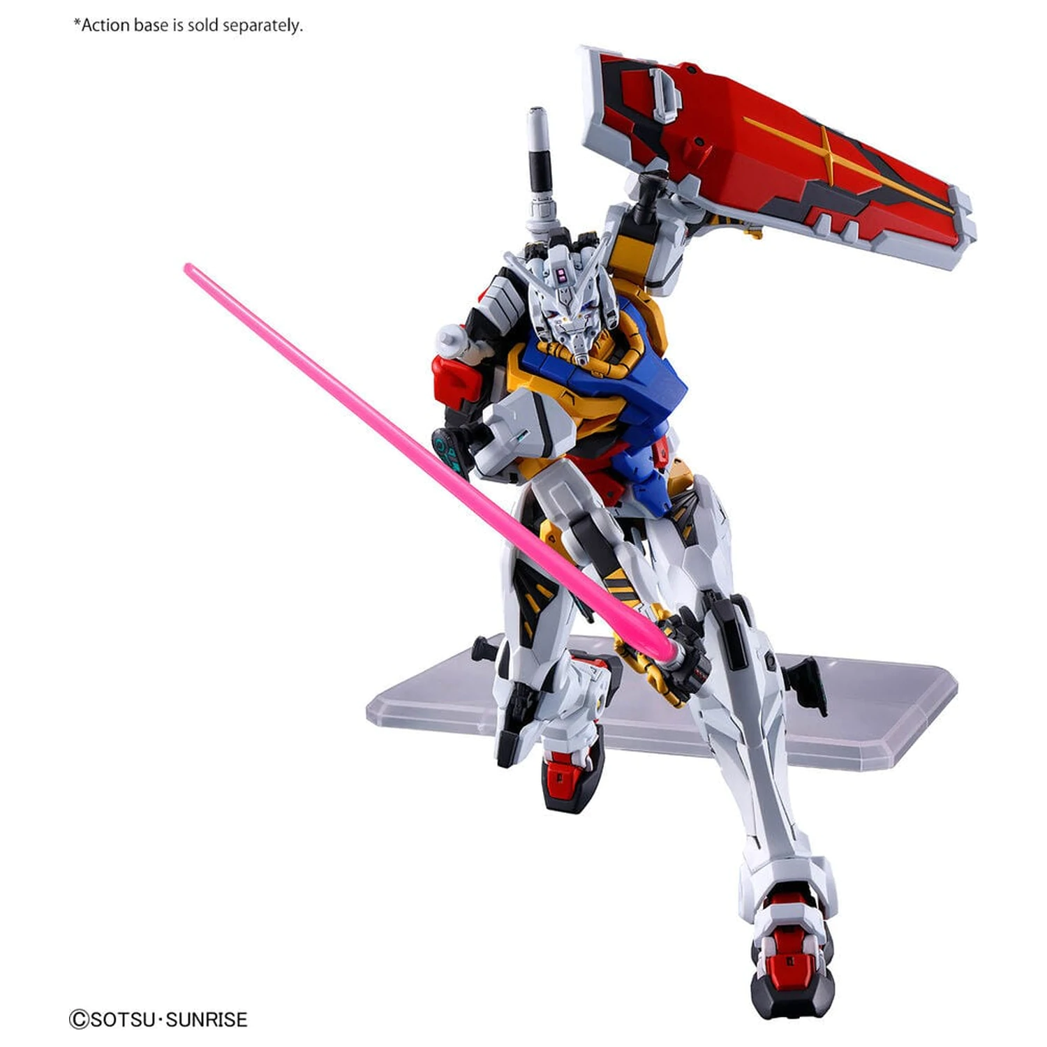GQuuuuuuX serija beli model kompleta Gundam HG 1/144 fotografija izdelka