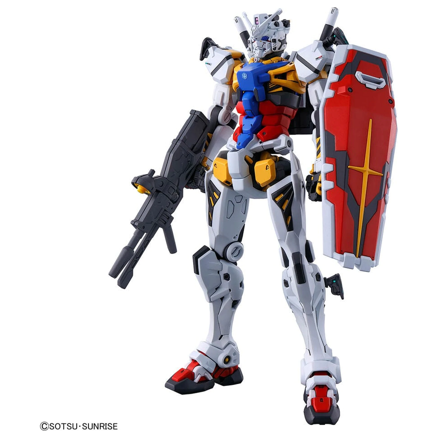 GQuuuuuuX serija beli model kompleta Gundam HG 1/144 fotografija izdelka