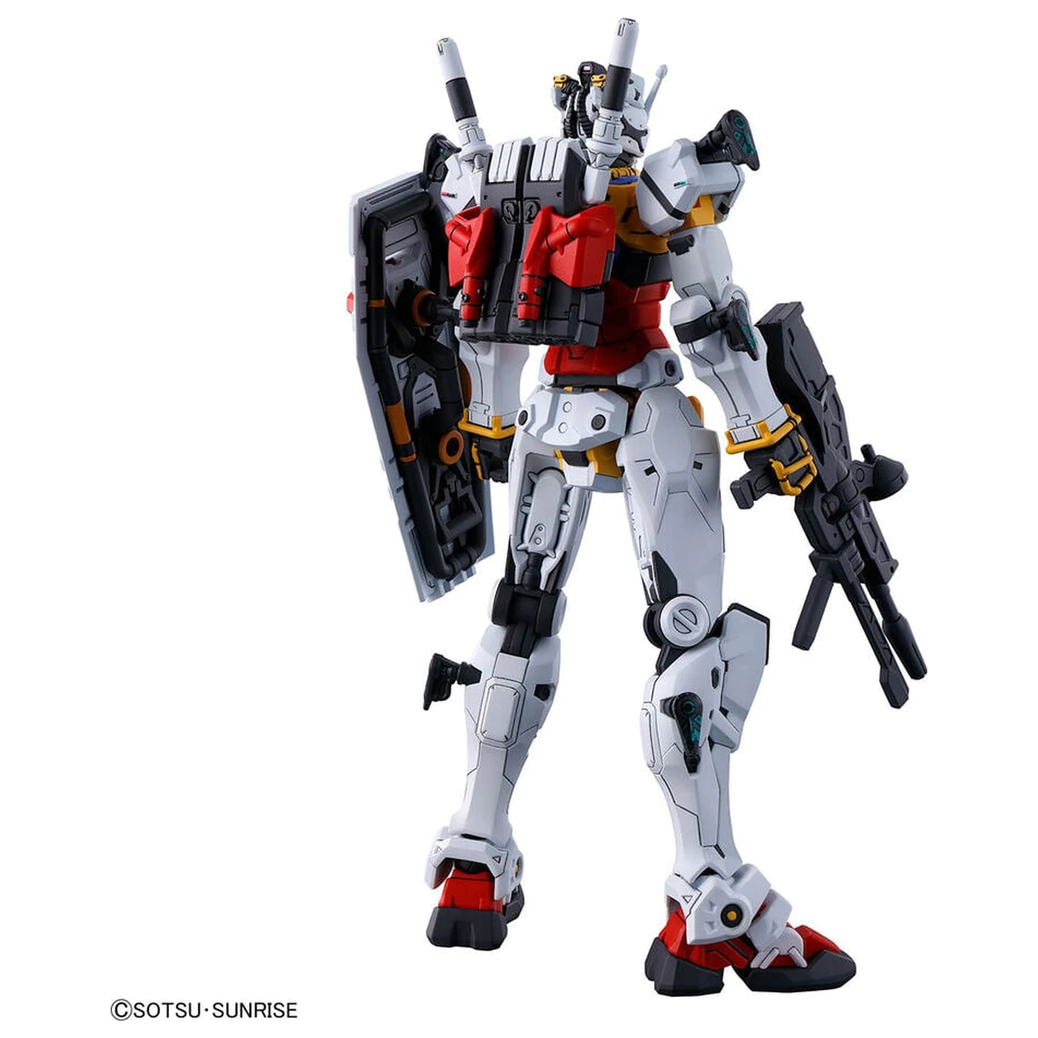 GQuuuuuuX serija beli model kompleta Gundam HG 1/144 fotografija izdelka