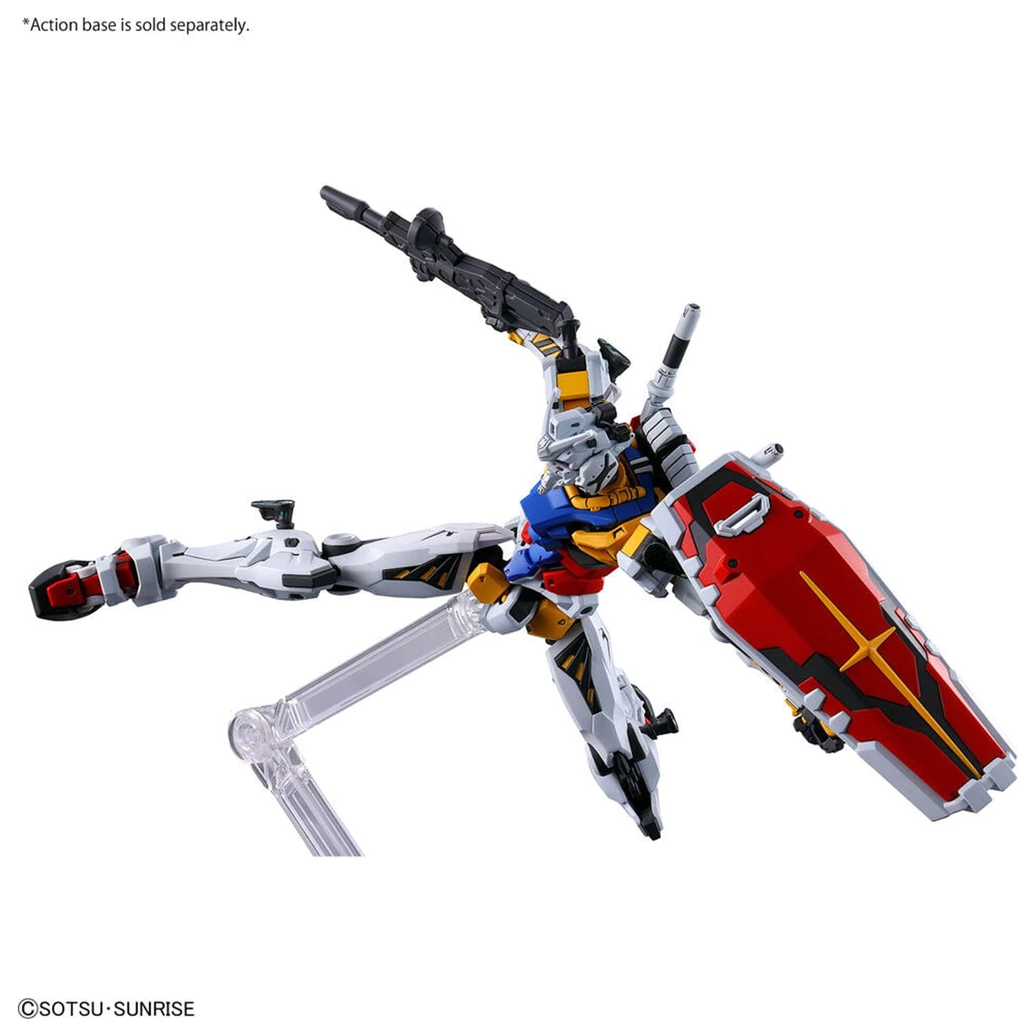 GQuuuuuuX serija beli model kompleta Gundam HG 1/144 fotografija izdelka