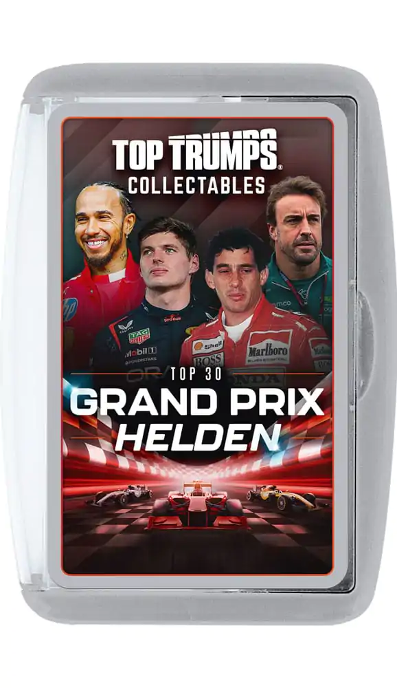 Grand Prix Helden Igra s kartami Top Trumps Collectables *nemška različica* fotografija izdelka