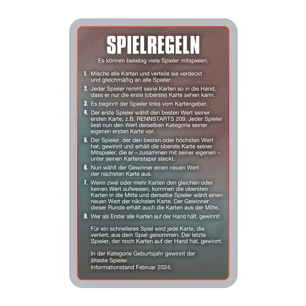 Grand Prix Helden Igra s kartami Top Trumps Collectables *nemška različica* fotografija izdelka