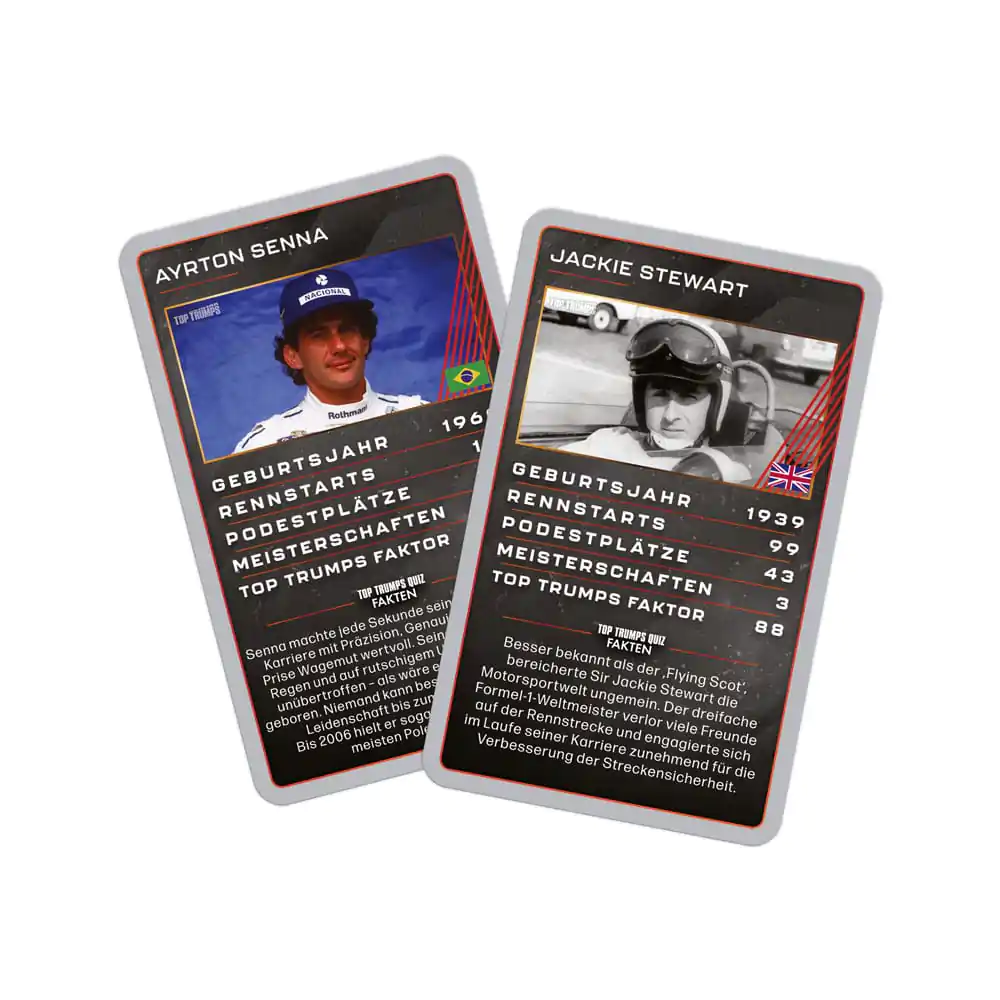 Grand Prix Helden Igra s kartami Top Trumps Collectables *nemška različica* fotografija izdelka