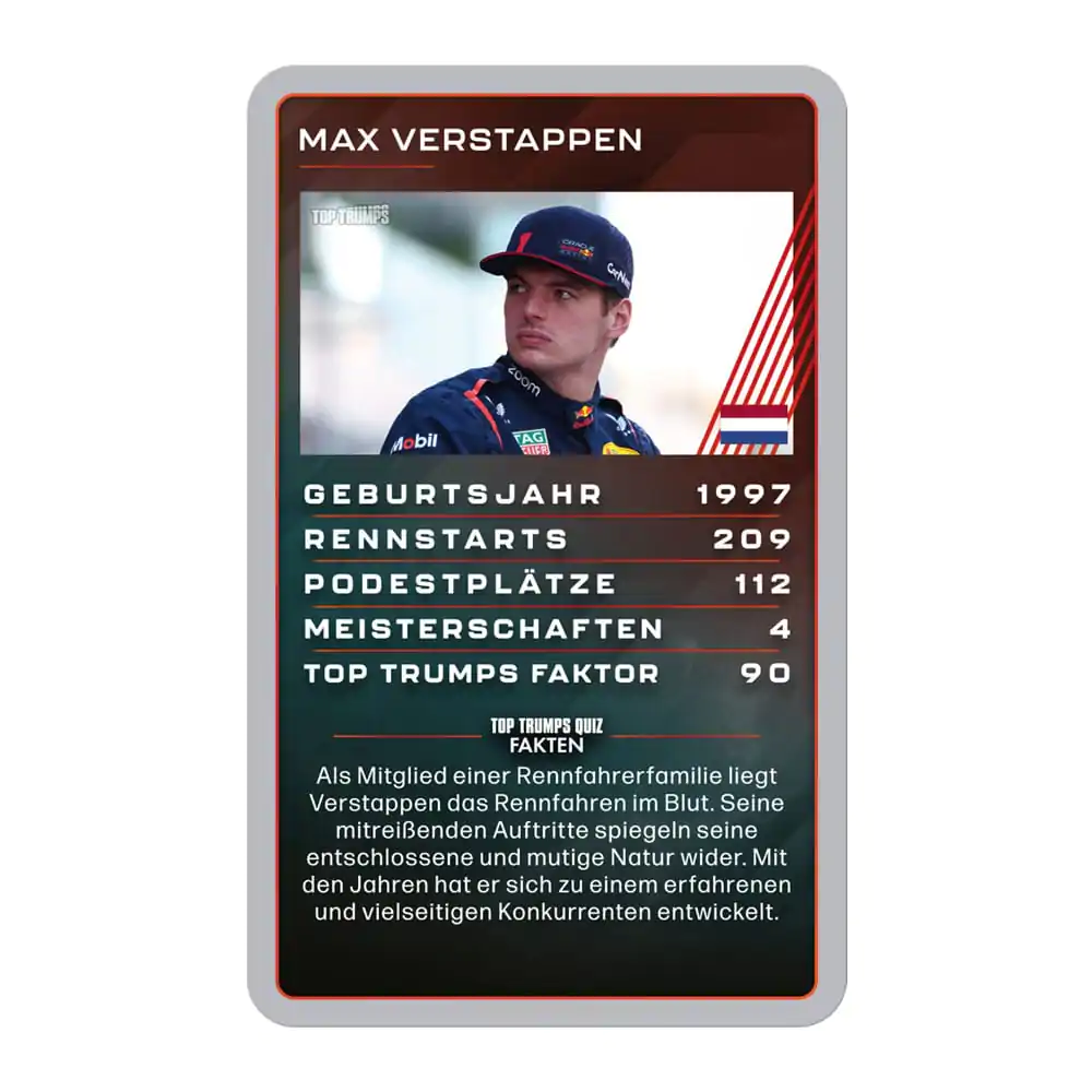 Grand Prix Helden Igra s kartami Top Trumps Collectables *nemška različica* fotografija izdelka