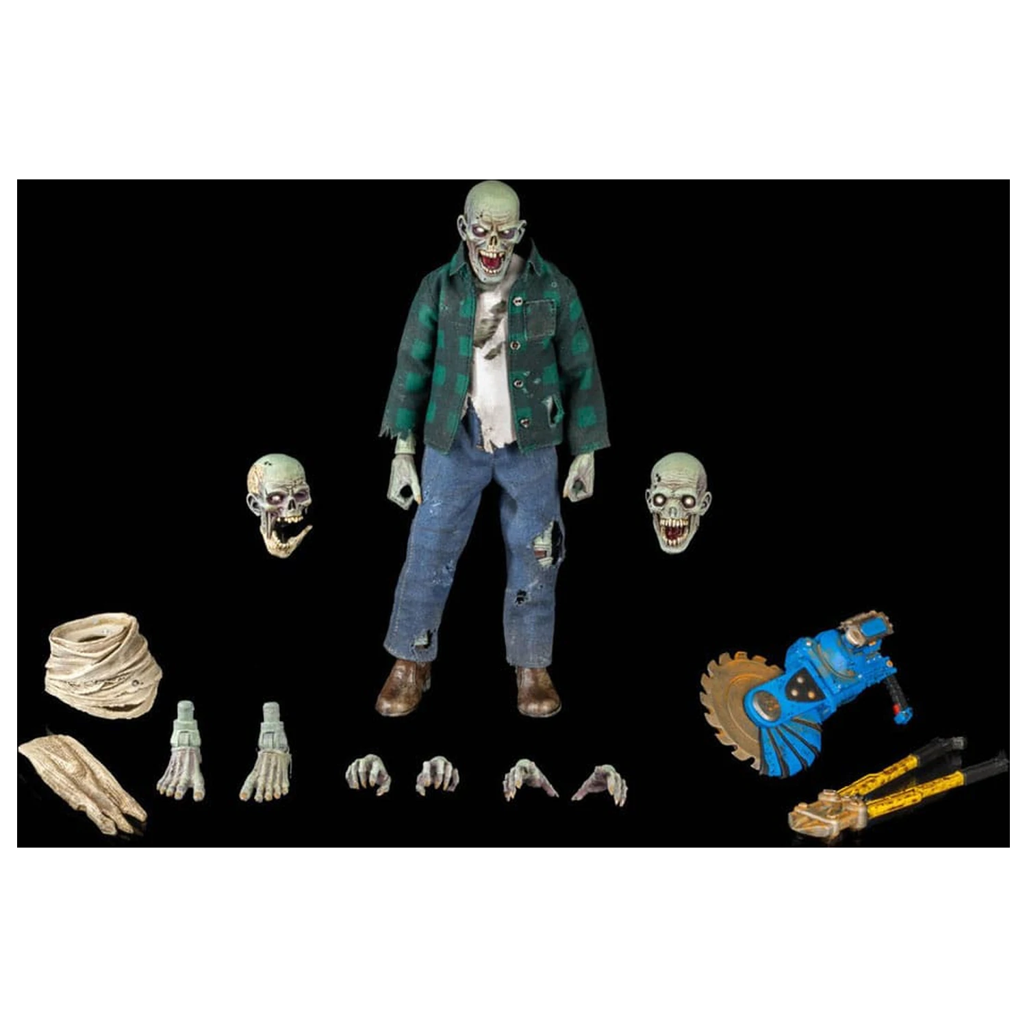Graveyard Series akcijska figura Worker Zombie fotografija izdelka