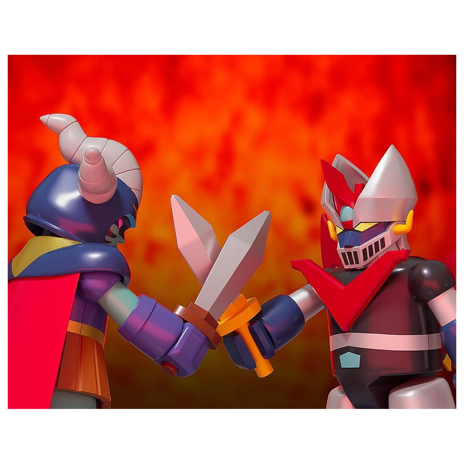 Great Mazinger Brickroid akcijska figura Great General of Darkness 5 cm fotografija izdelka