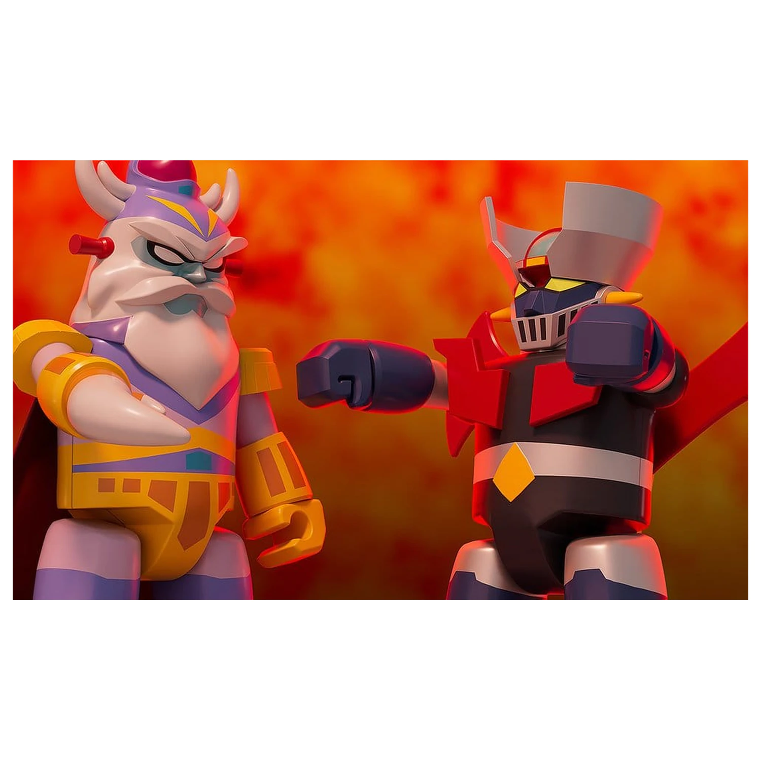 Great Mazinger Brickroid akcijska figura Great Marshall of Hell 5 cm fotografija izdelka