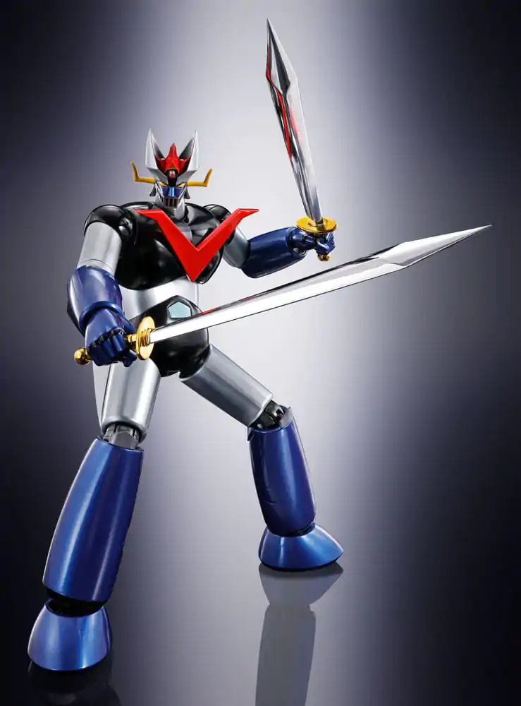 Great Mazinger Soul of Chogokin Diecast akcijska figura GX-111 Great Mazinger Kakumei Shinka 19 cm fotografija izdelka