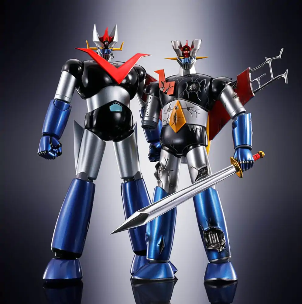 Great Mazinger Soul of Chogokin Diecast akcijska figura GX-105D Great Mazinger Z Kakumei Shinka Damage Ver. 17 cm fotografija izdelka