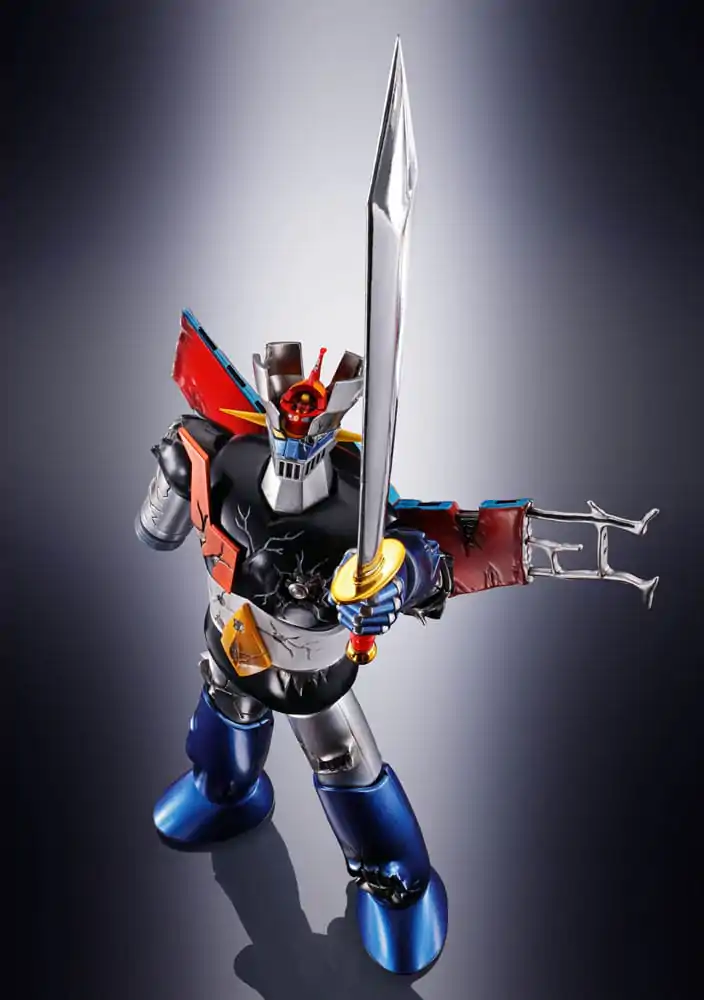 Great Mazinger Soul of Chogokin Diecast akcijska figura GX-105D Great Mazinger Z Kakumei Shinka Damage Ver. 17 cm fotografija izdelka